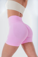 Sculpt Scrunch Shorts - Cotton Candy