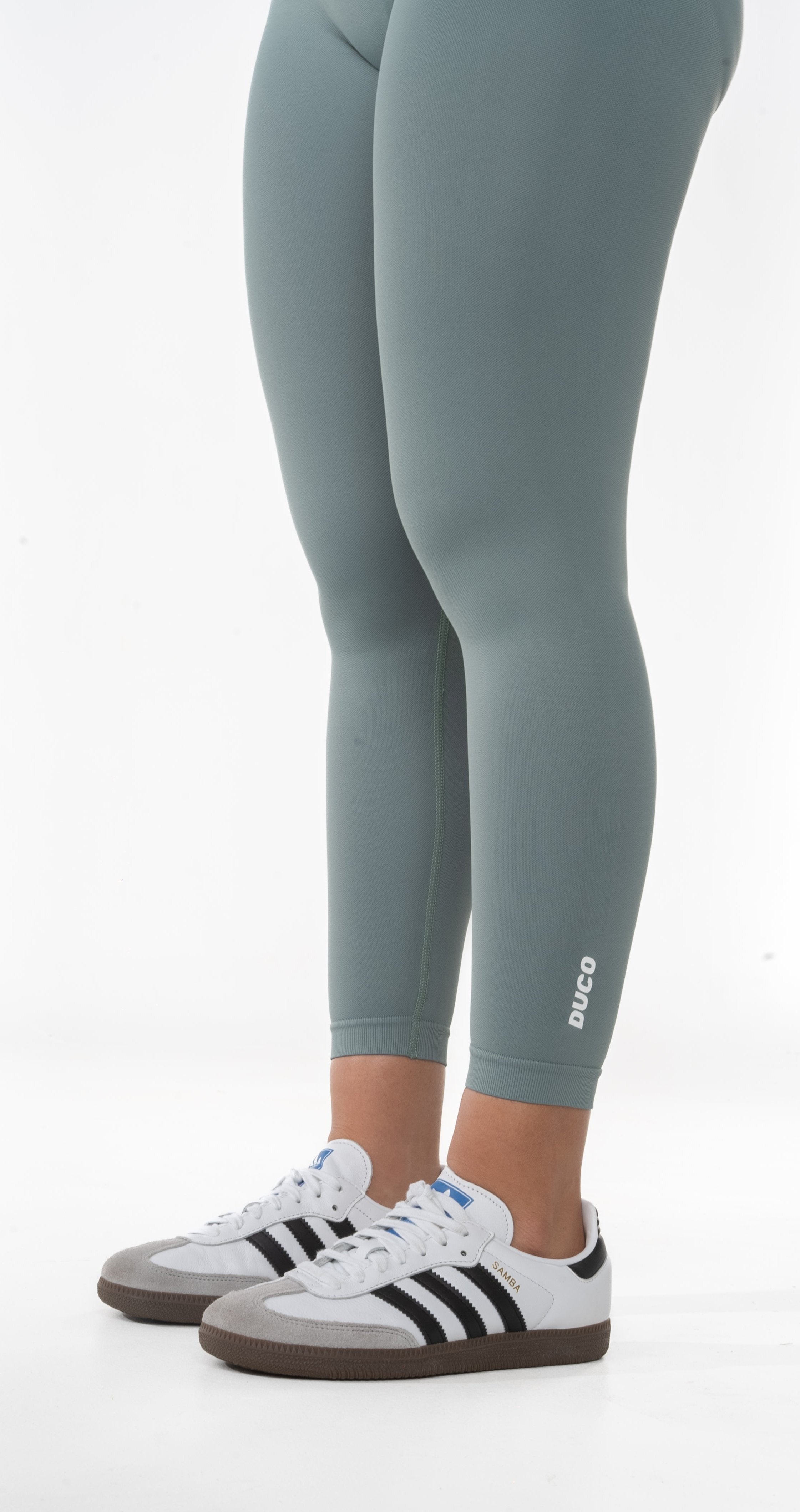 Sculpt Scrunch Leggings - Dusty Green