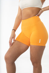 Sculpt Scrunch Shorts - Sunkist