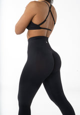 Sculpt Scrunch Leggings - Black