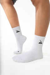 White Crew Socks | 2-pair pack