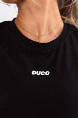 Duco Crop Tee - Black