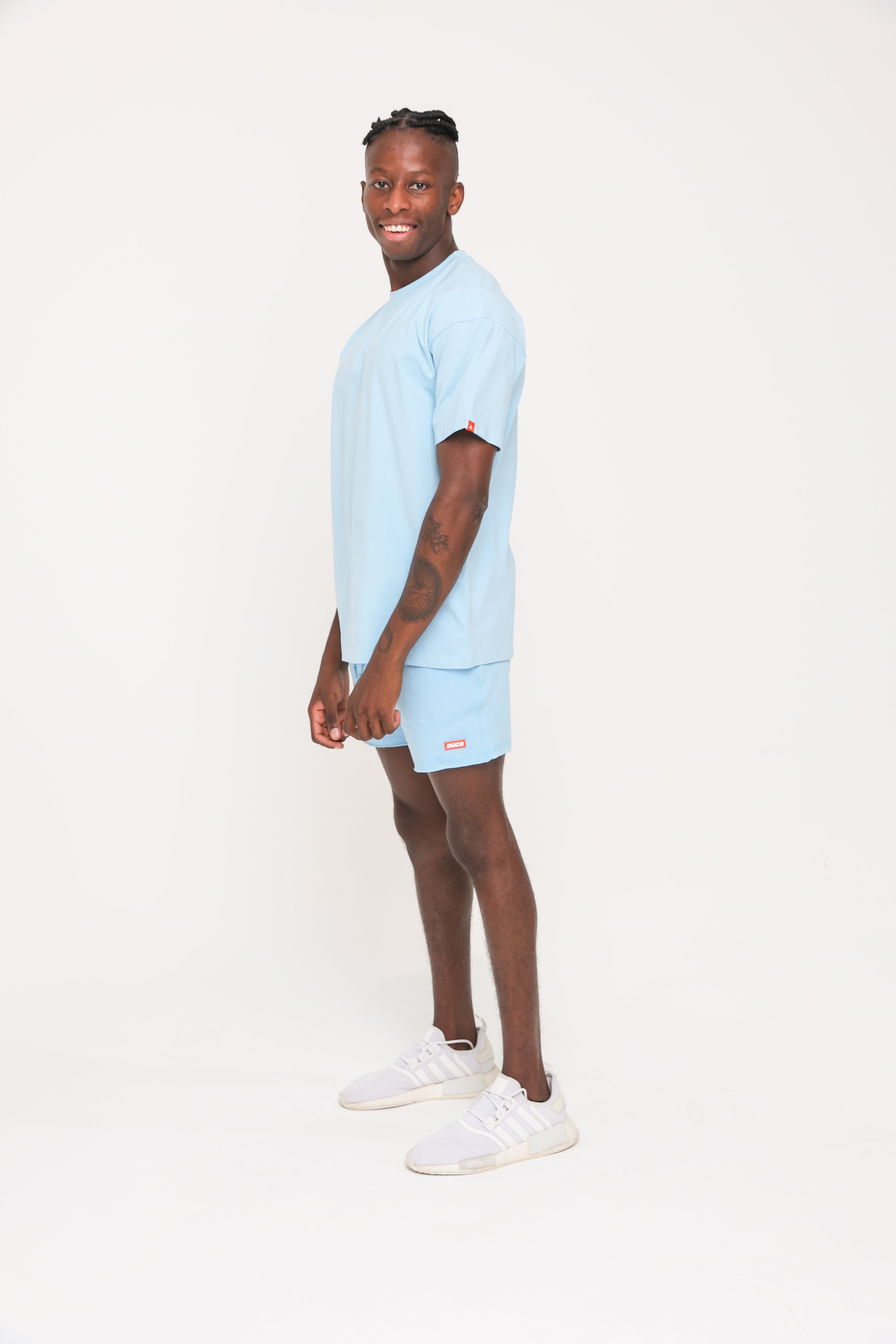 Originem Oversized Tee - Baby Blue