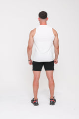 Classic 'DUCO'  Muscle Tank - White