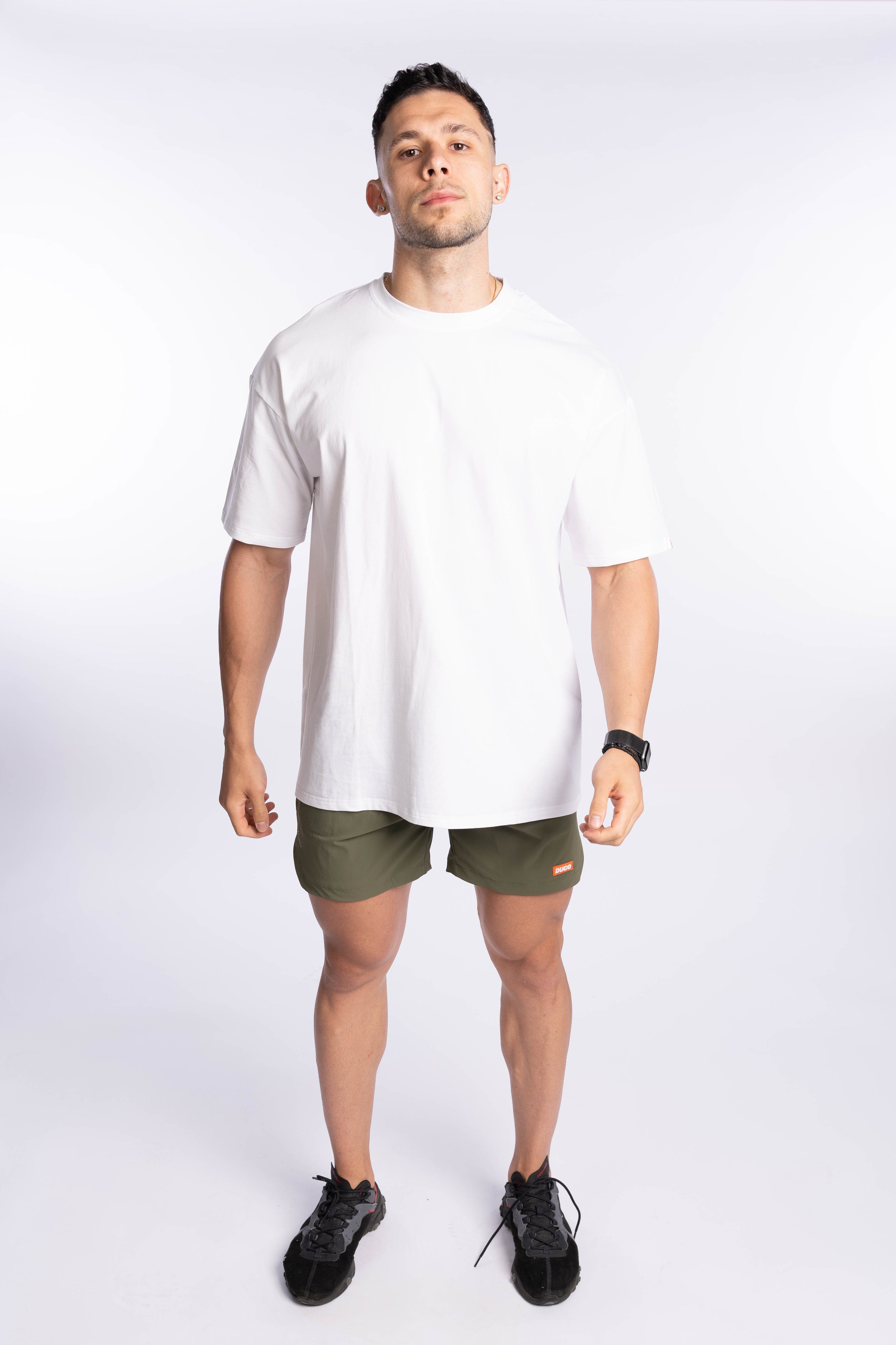 Li-Tech Active Shorts - Olive Green