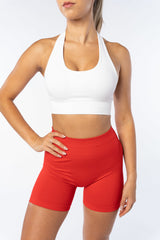 Limitless Halter Bra - White