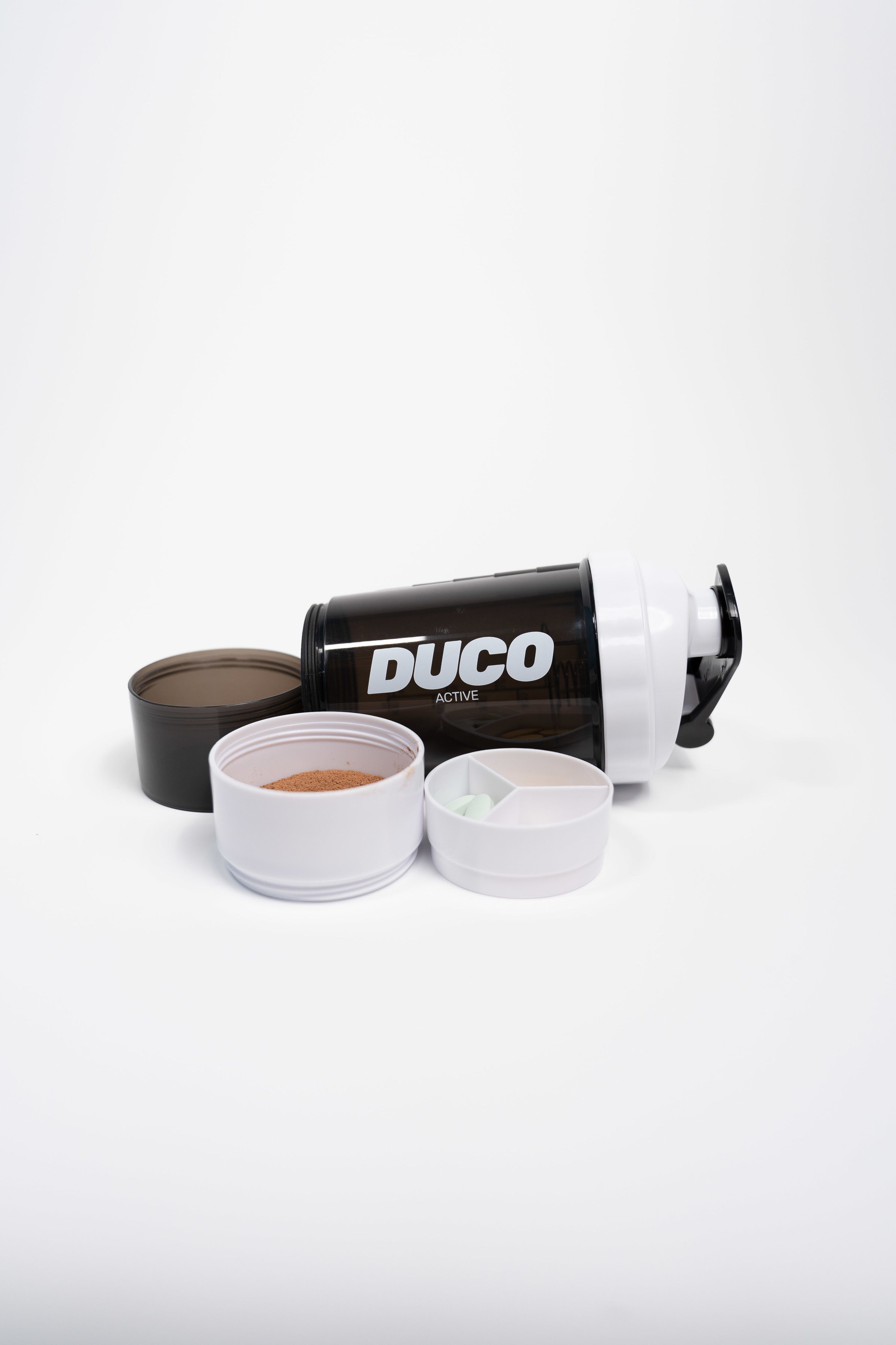 600ml Duco Active Shaker - White