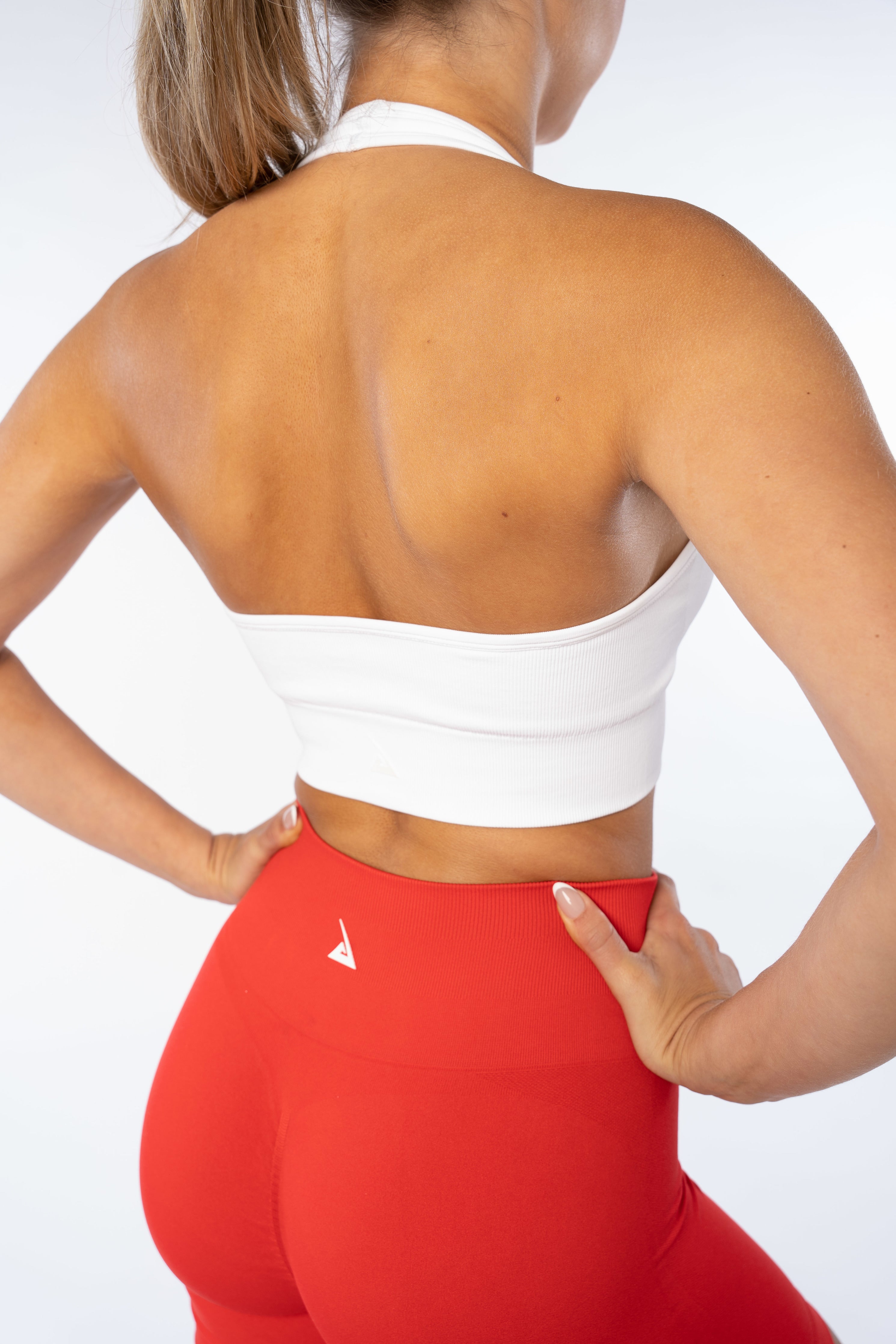 Limitless Halter Bra - White